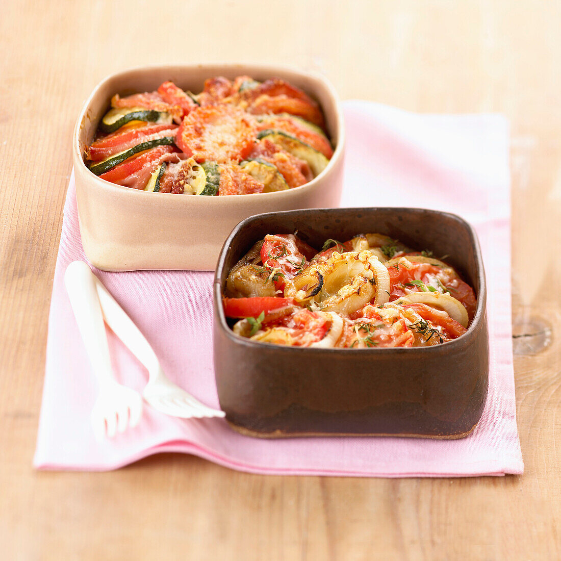 browned tomato and onions and courgette bake (topic: bakes)