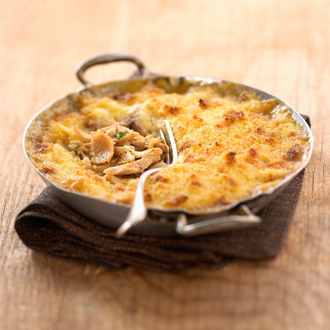 chicken and tarragon parmentier