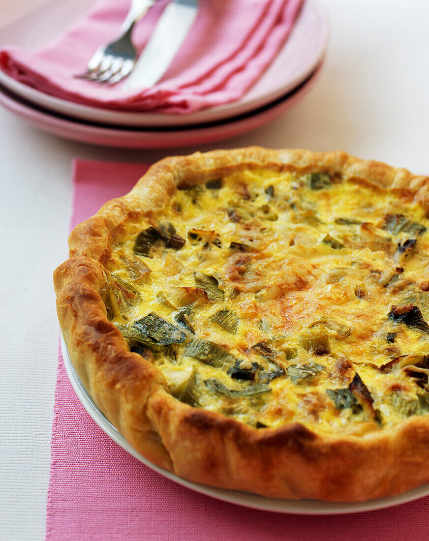 Quiche mit Lauch