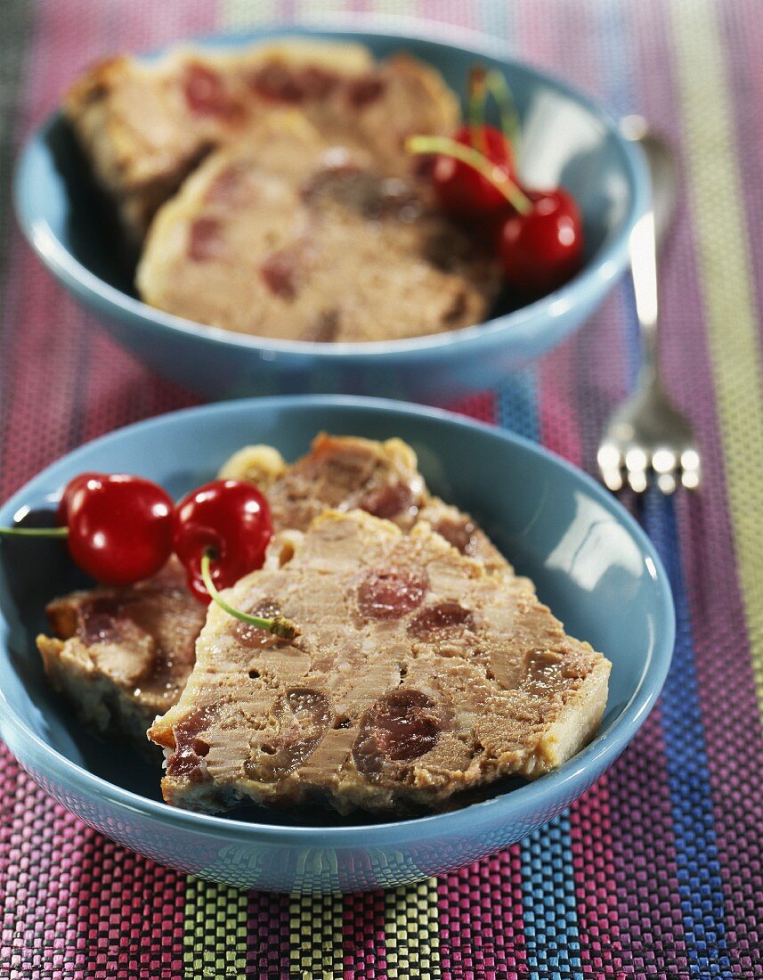 Duck and cherry terrine