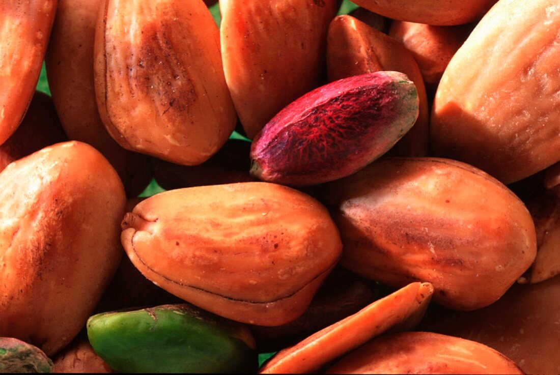 Almonds and pistachios