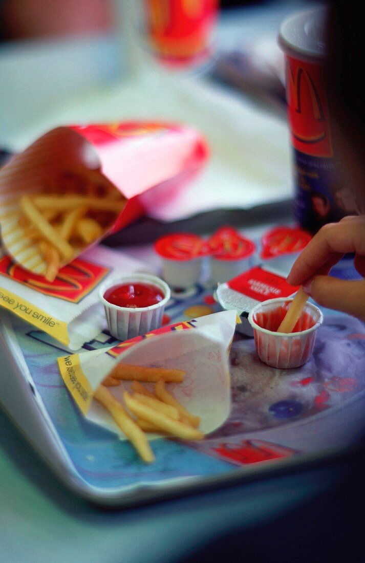 fast food tray