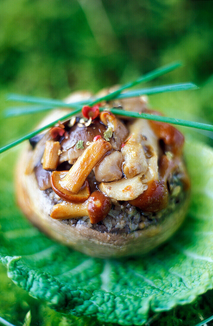 stuffed mushrooms