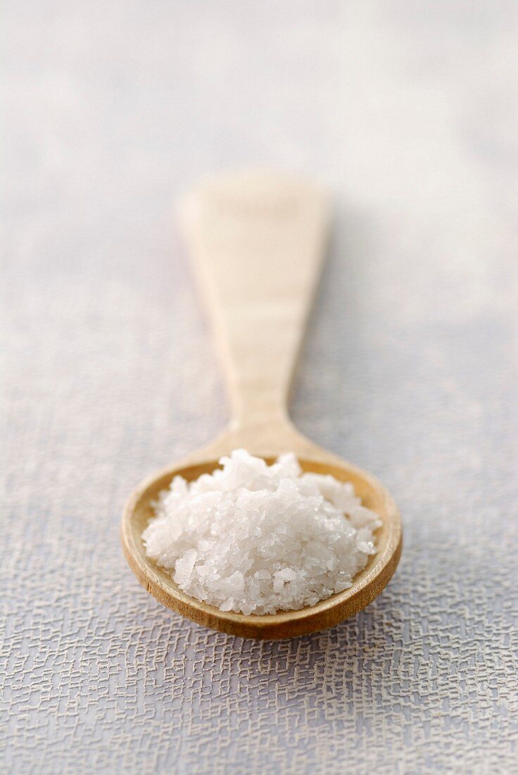 Spoonful of coarse salt