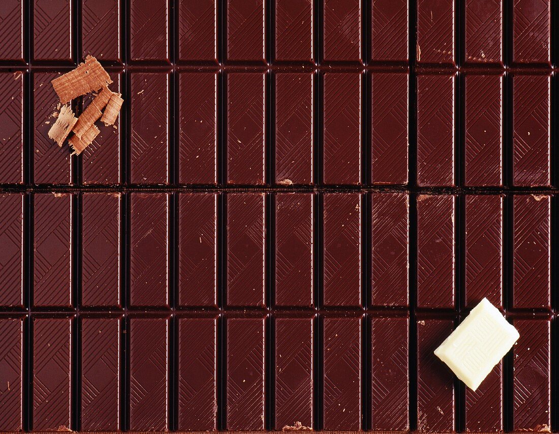 Tafel dunkle Schokolade
