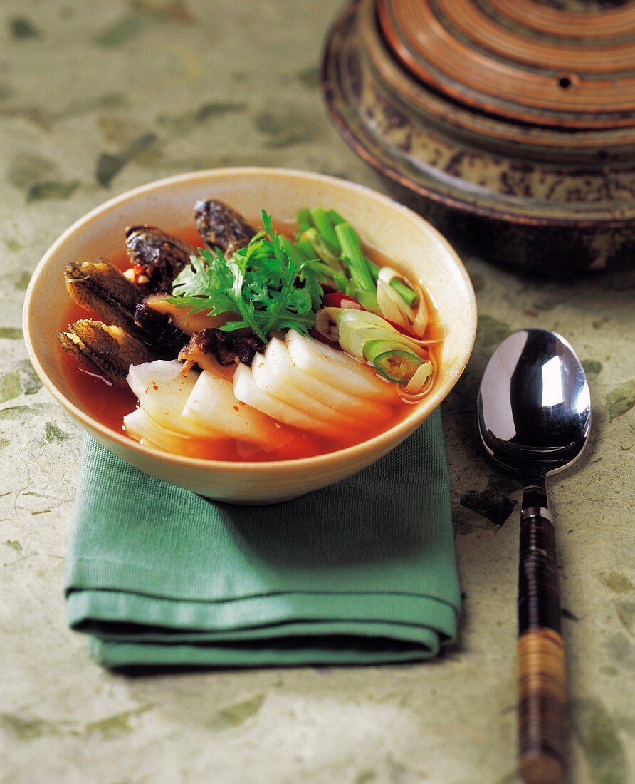 Koreanische Suppe