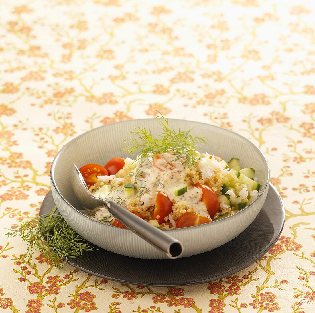 Quinoa-Krabben-Salat