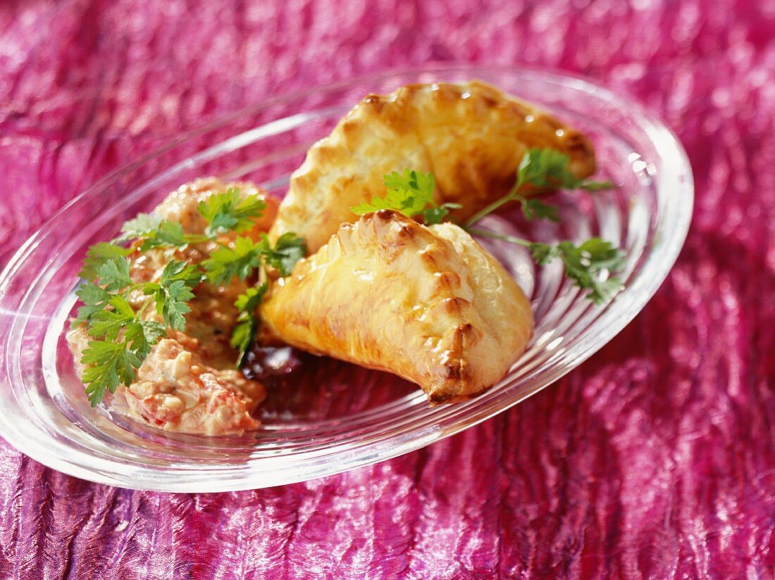 Minced meat and onion pasties