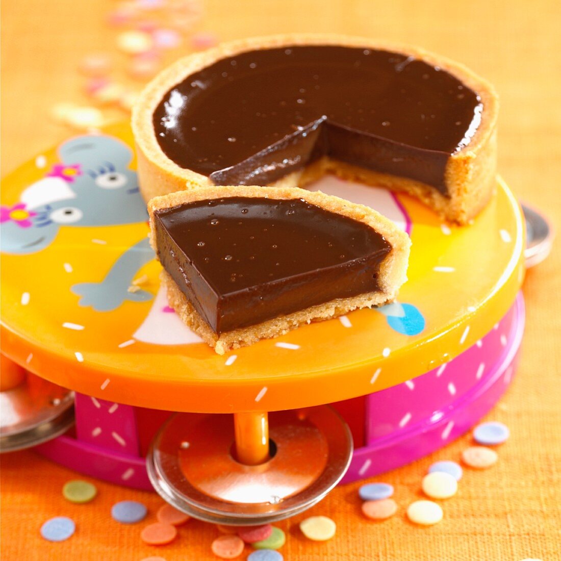 Chocolate tart