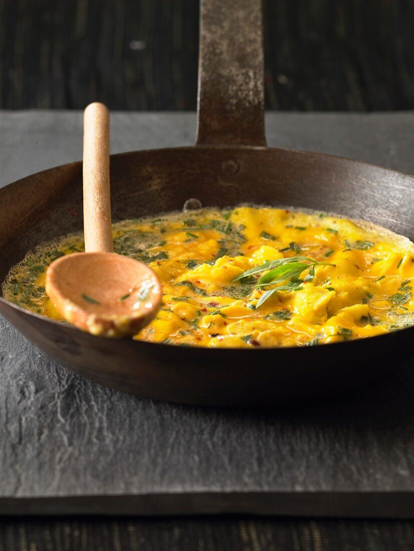 Kräuter-Omelette