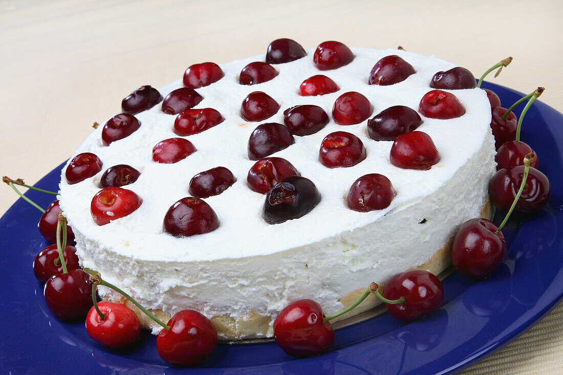 Cherry cheese cake