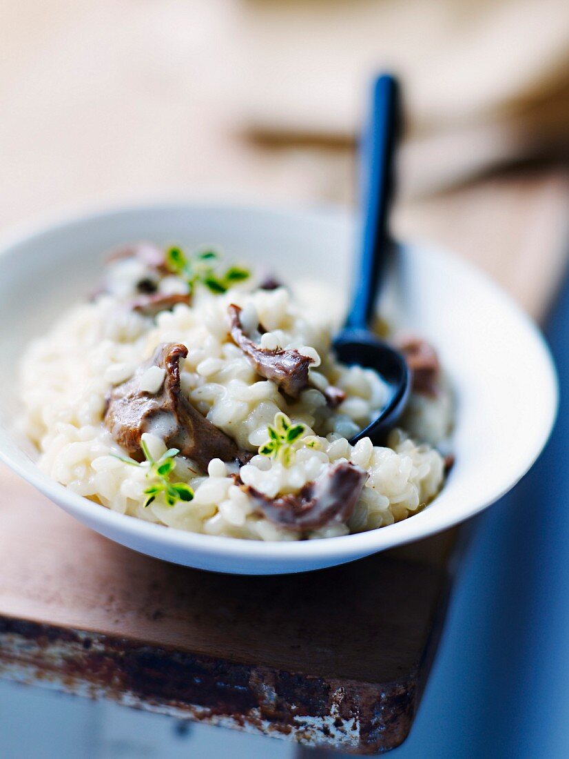 Mushroom risotto