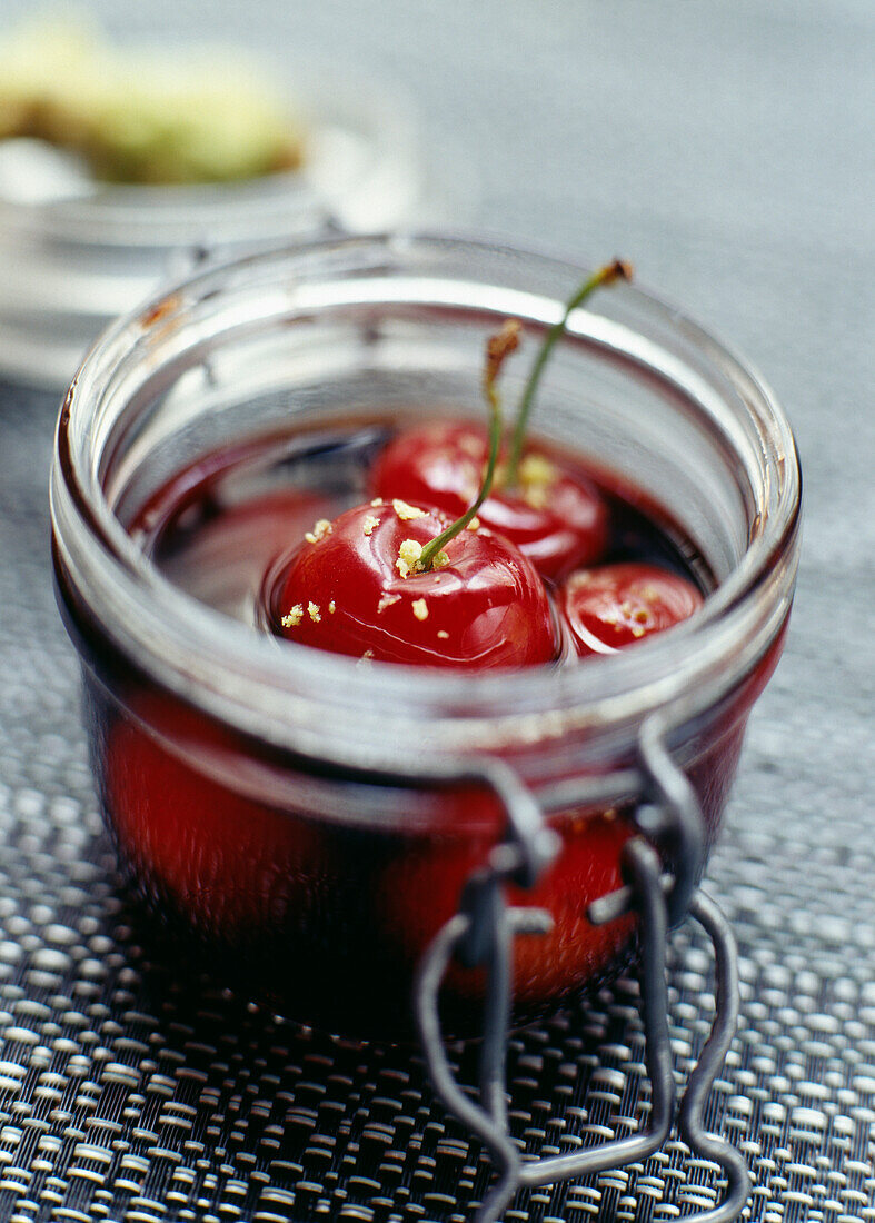 Cherries in sherry