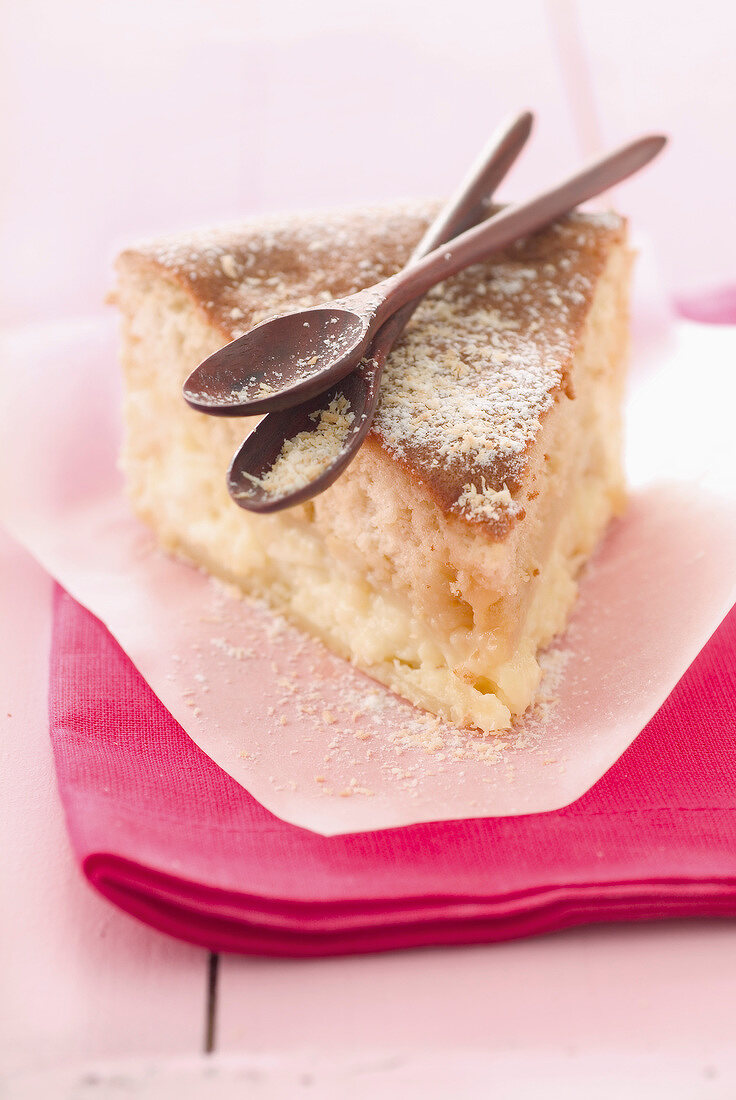 Tourment d'amour (Traditionelle Torte aus Guadeloupe, französische Antillen)