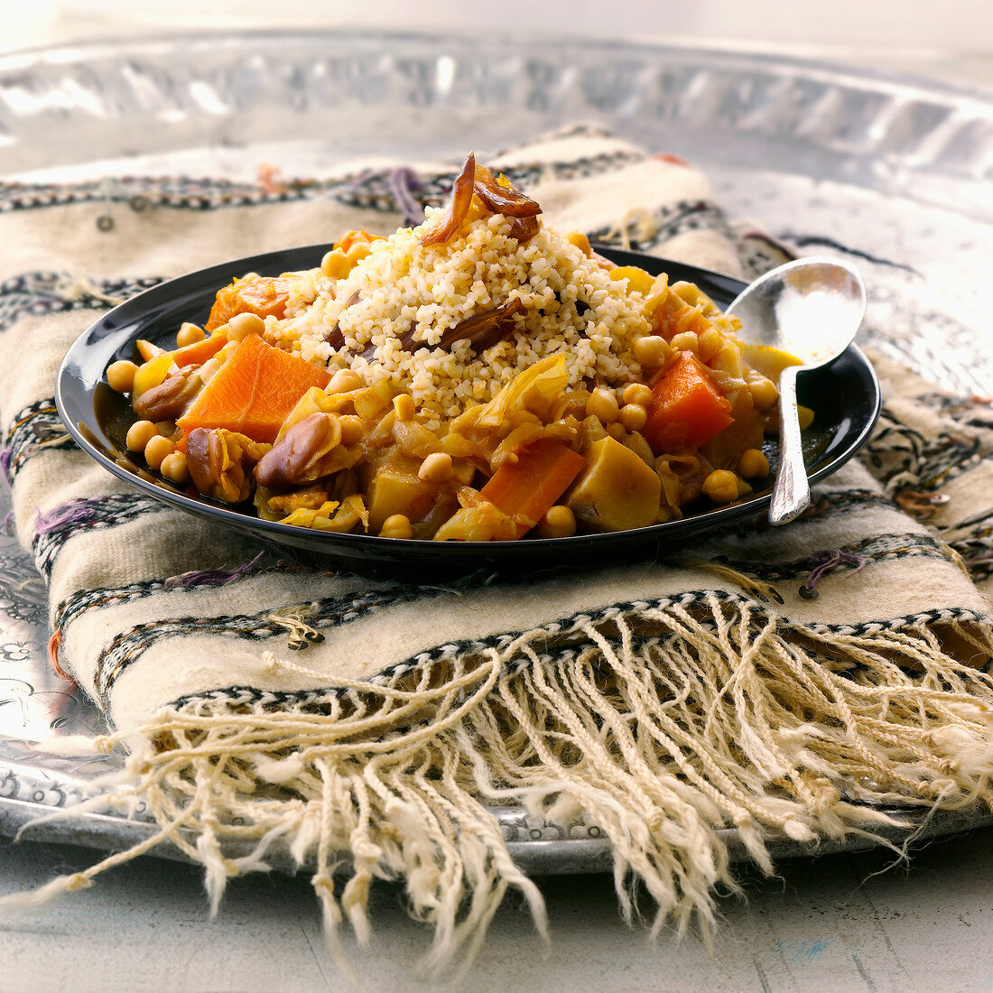 Gemüsecouscous mit Rüben und Karotten