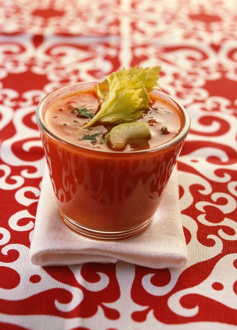Tomato and celery soup