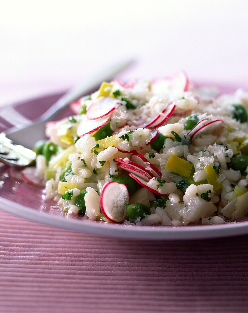 Spring vegetable Risotto