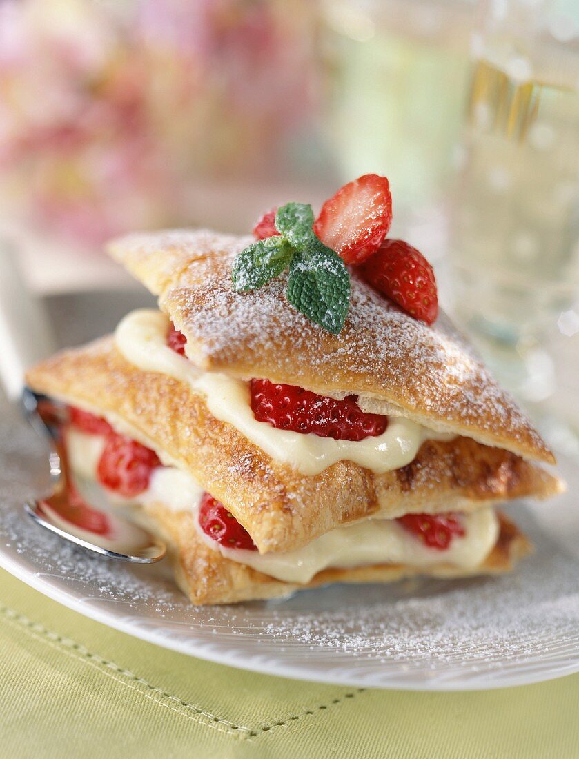 Strawberry Mille-feuille