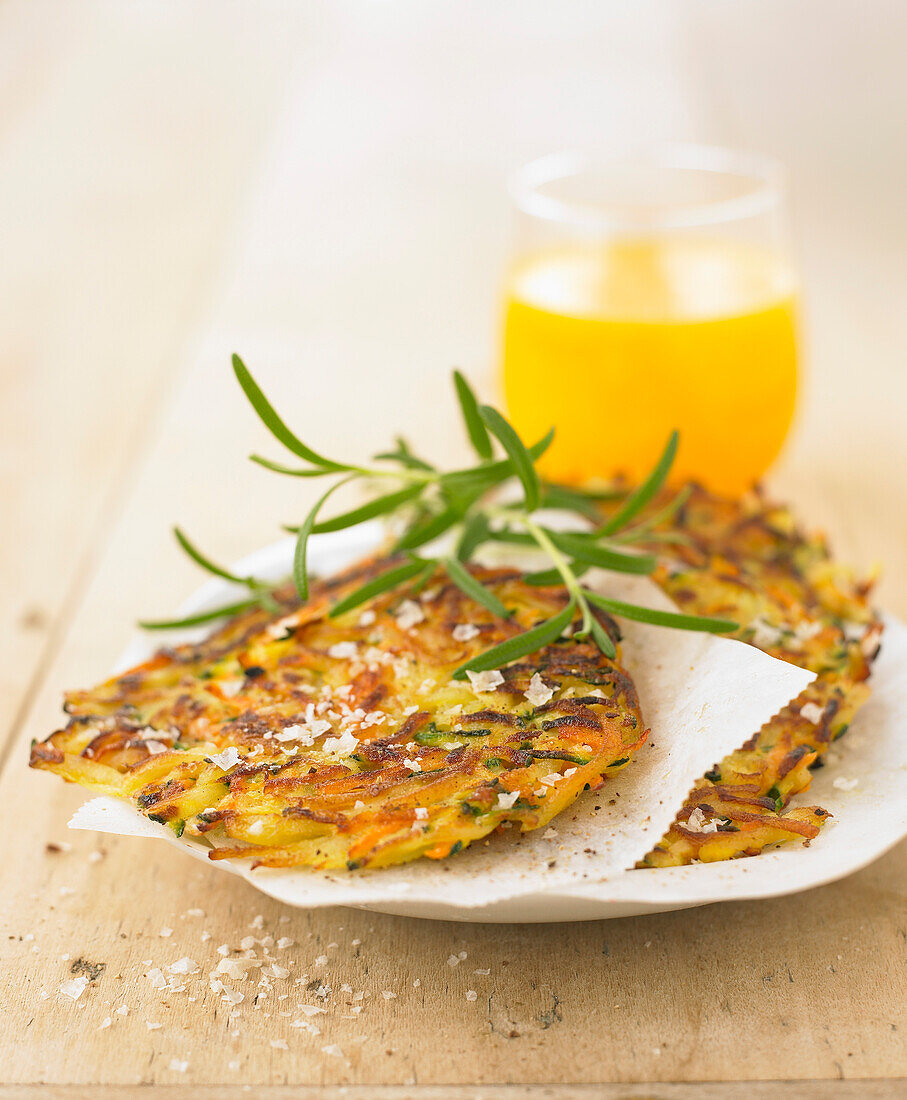 Kartoffel Gemüse Rösti