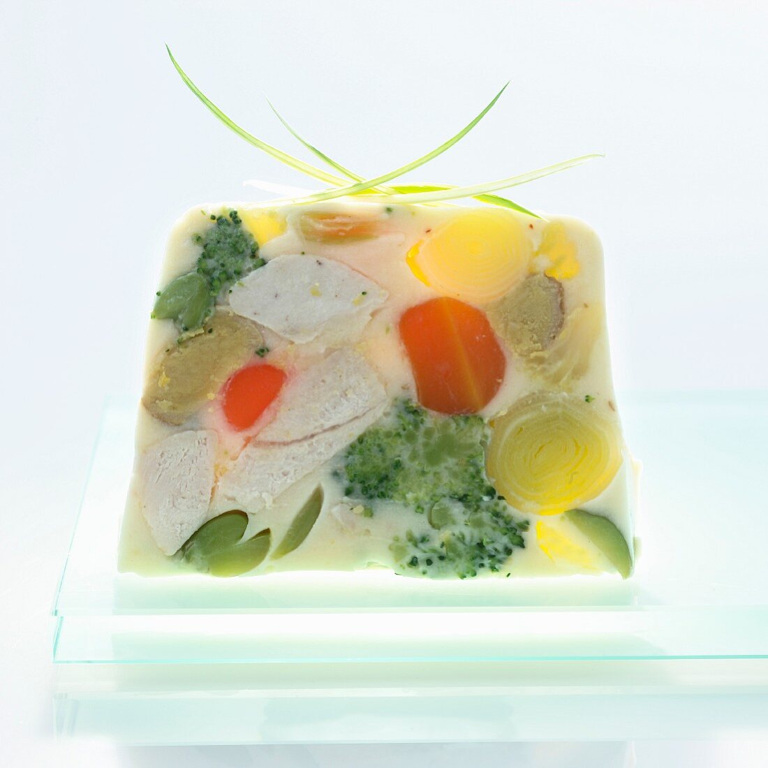 Geflügel-Gemüse-Terrine