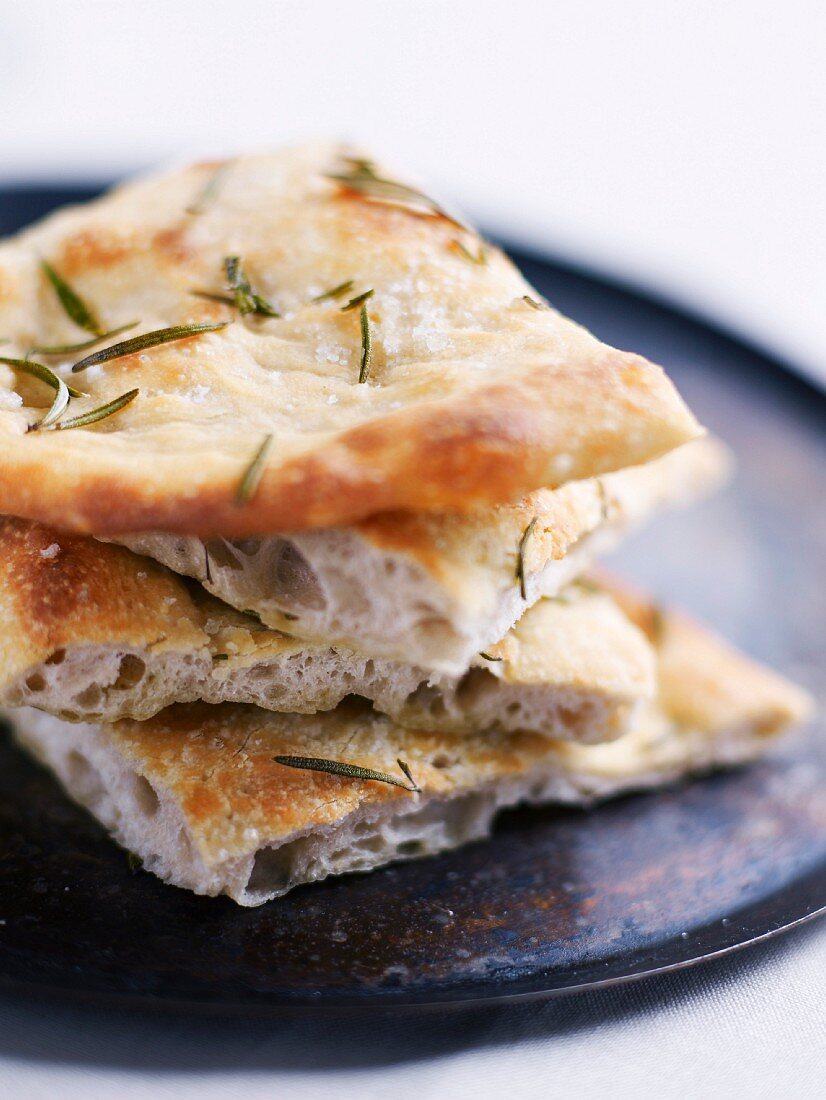 Focaccia mit Rosmarin