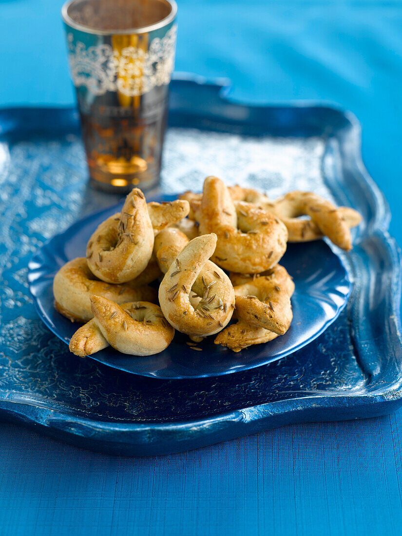 Spicy anchoy savoury shortbread cookies