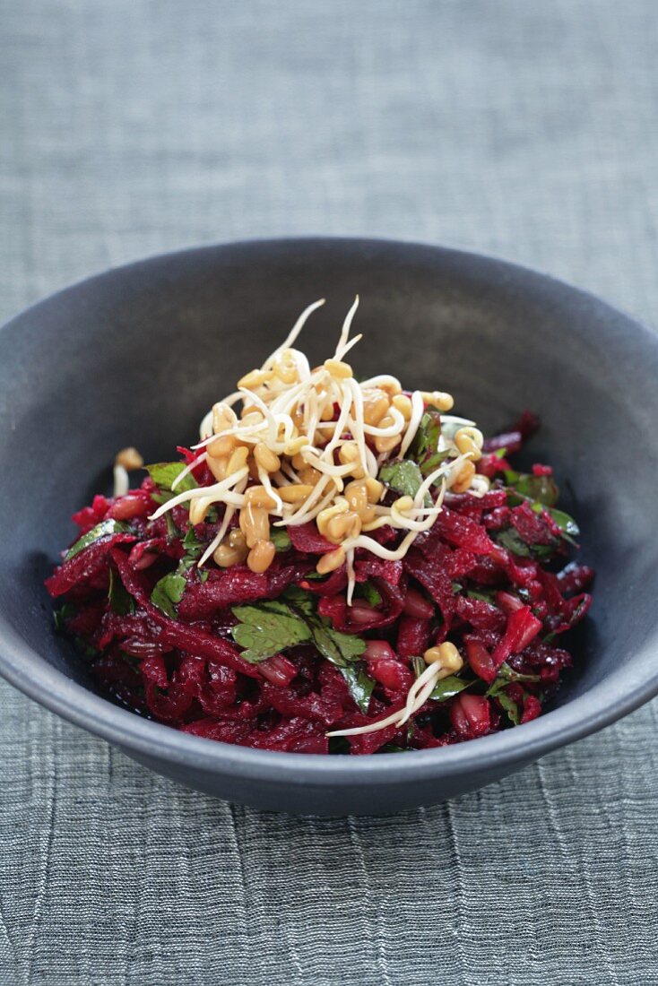 Beetroot and fenugreek salad