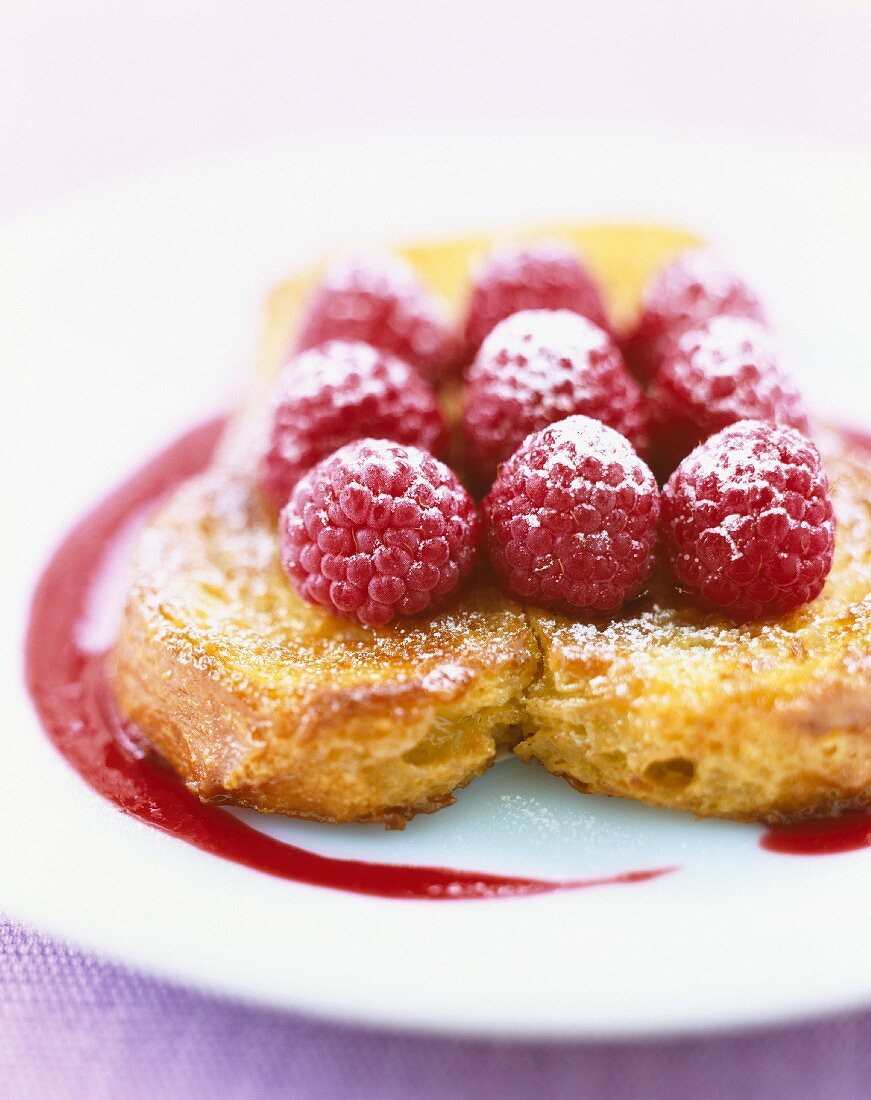 Armer Ritter mit Himbeeren