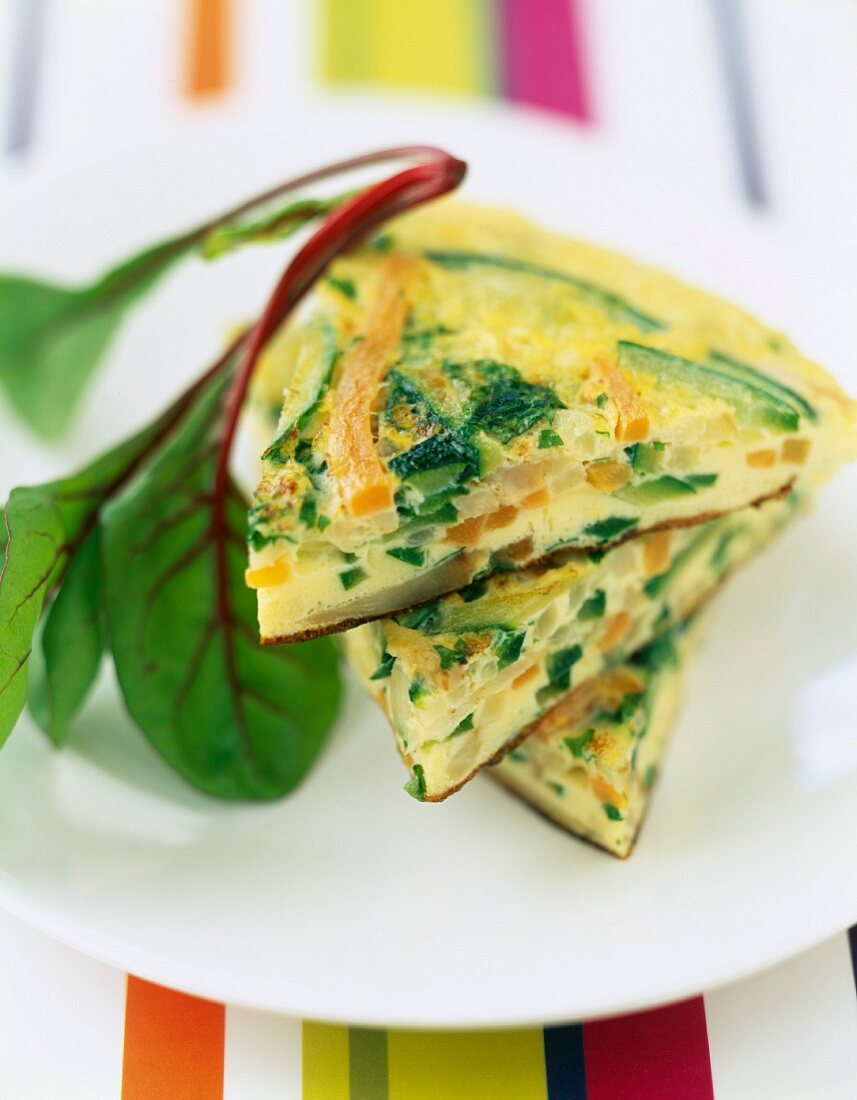 Catalan vegetable omelette