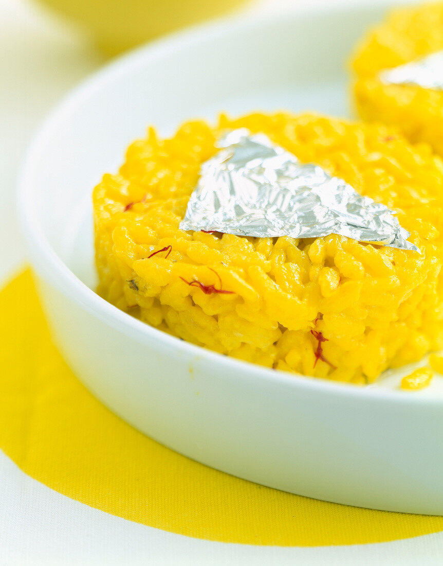 Saffron risotto