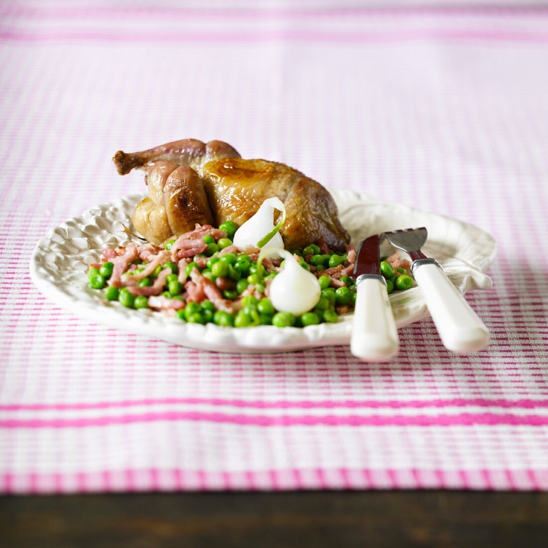 Pigeon with peas