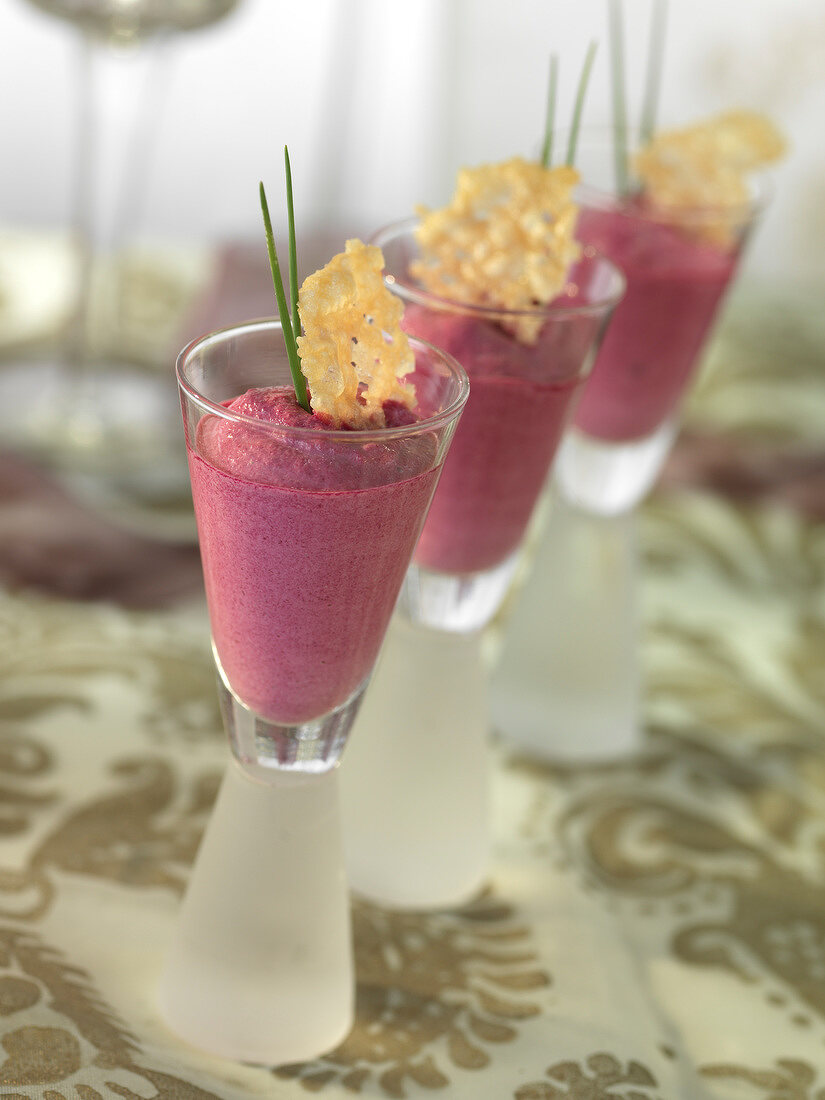 Beetroot mousse