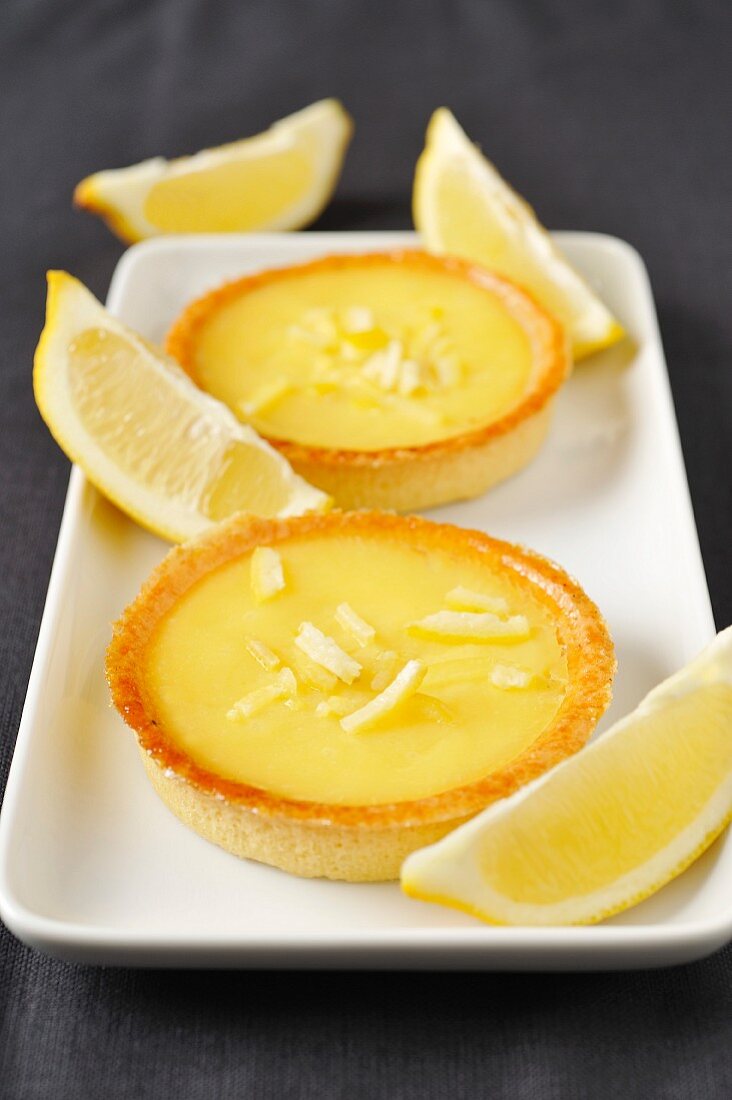 Lemon-Curd Tartlettes