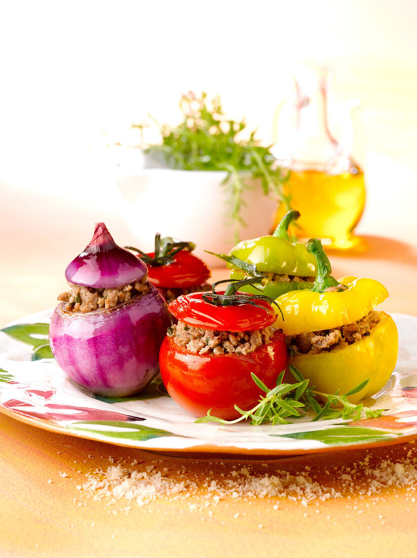 Stuffed vegetables from Nice