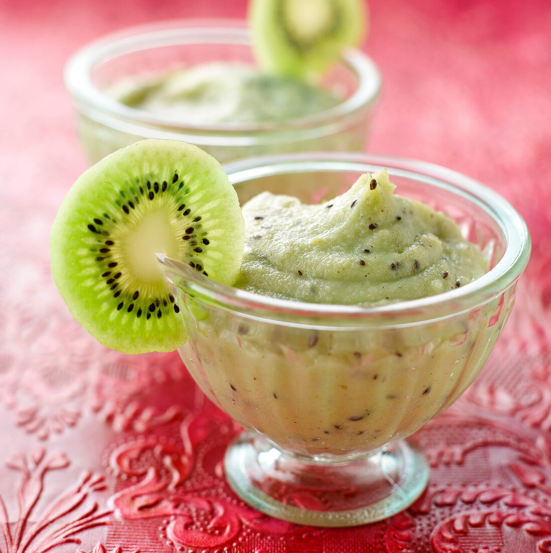 Kiwi-Grieß-Mus