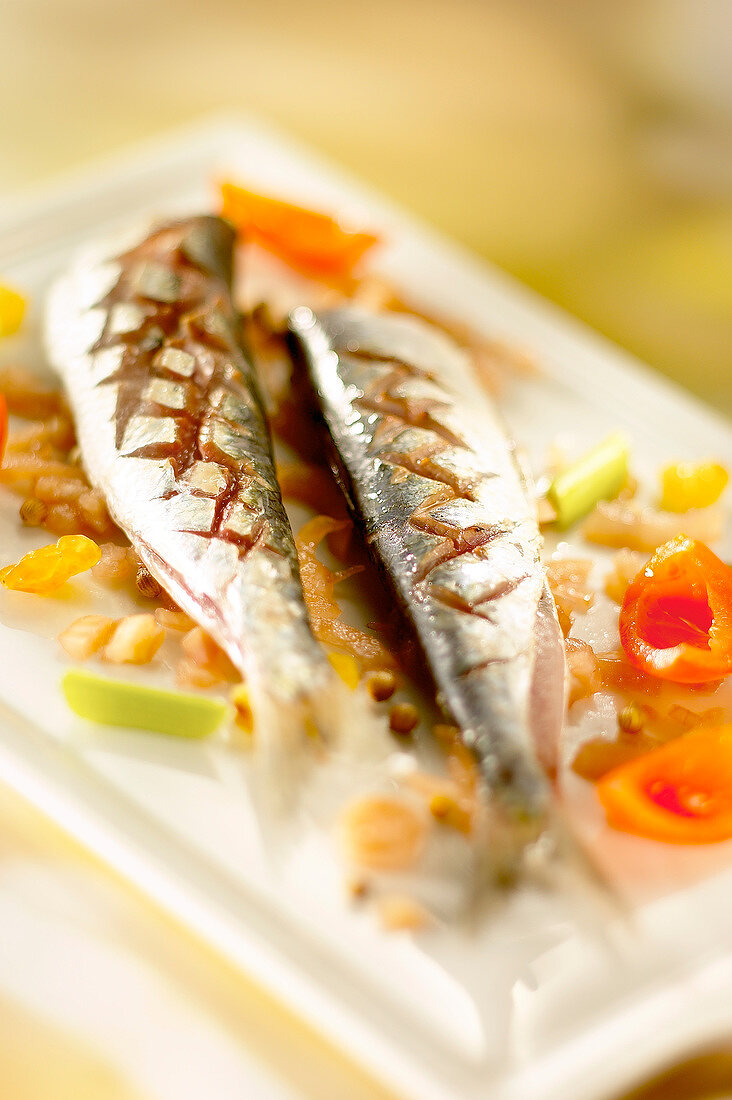 Sweet and sour sardines