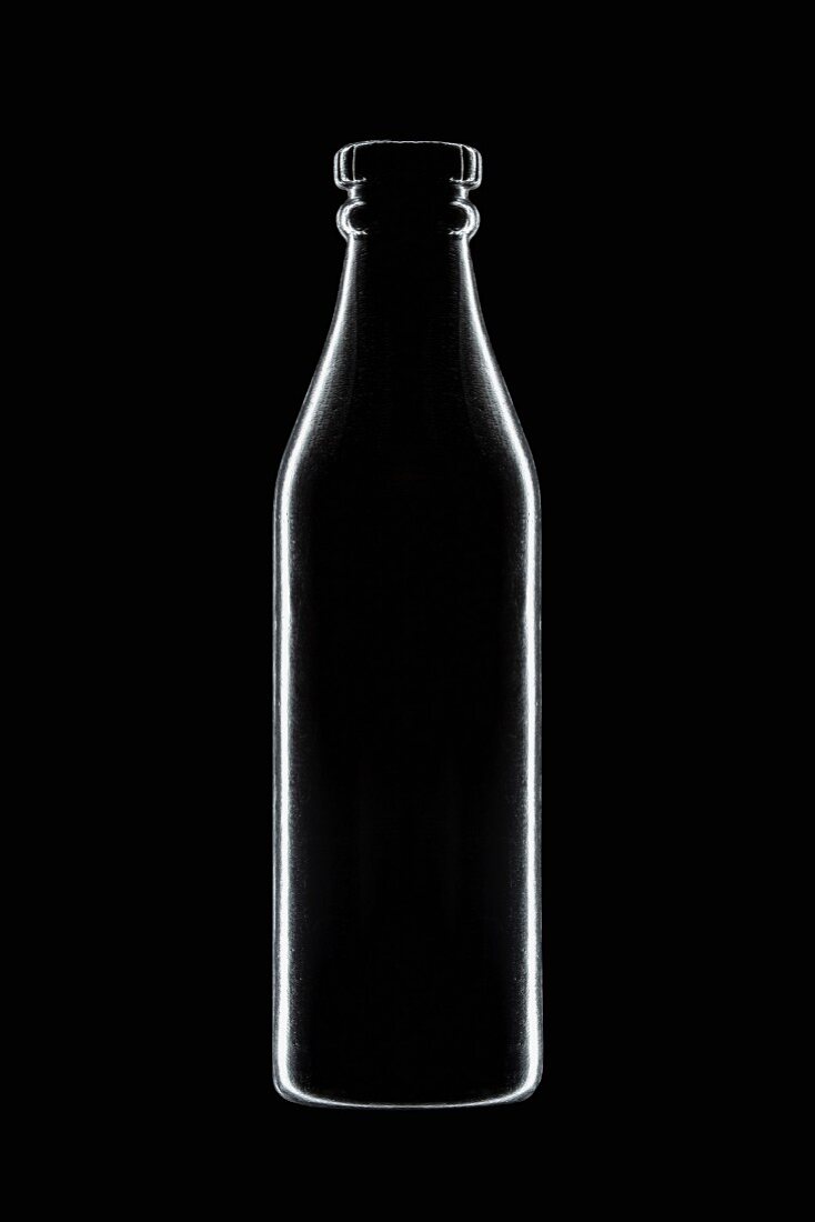 Sodaflasche (Röntgenbild)