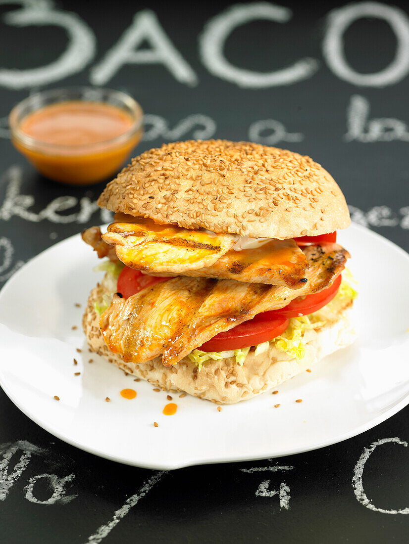 Chicken burger