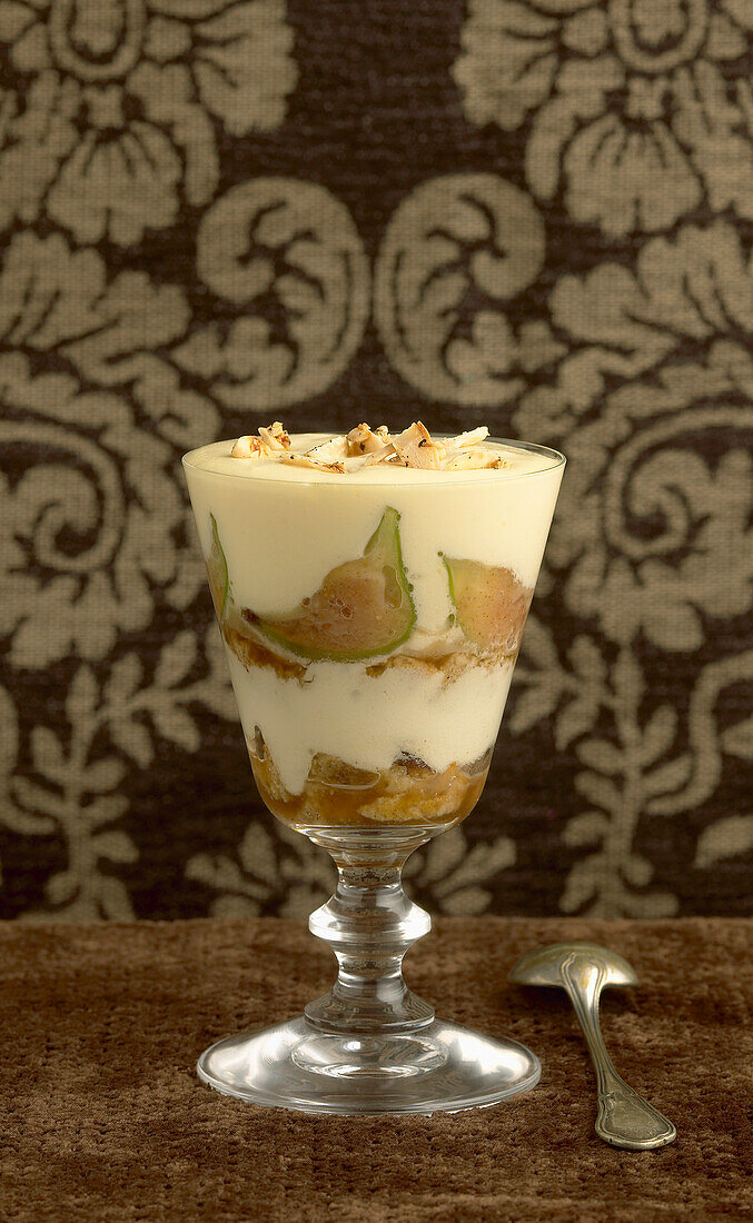 Caramelized fig Tiramisu