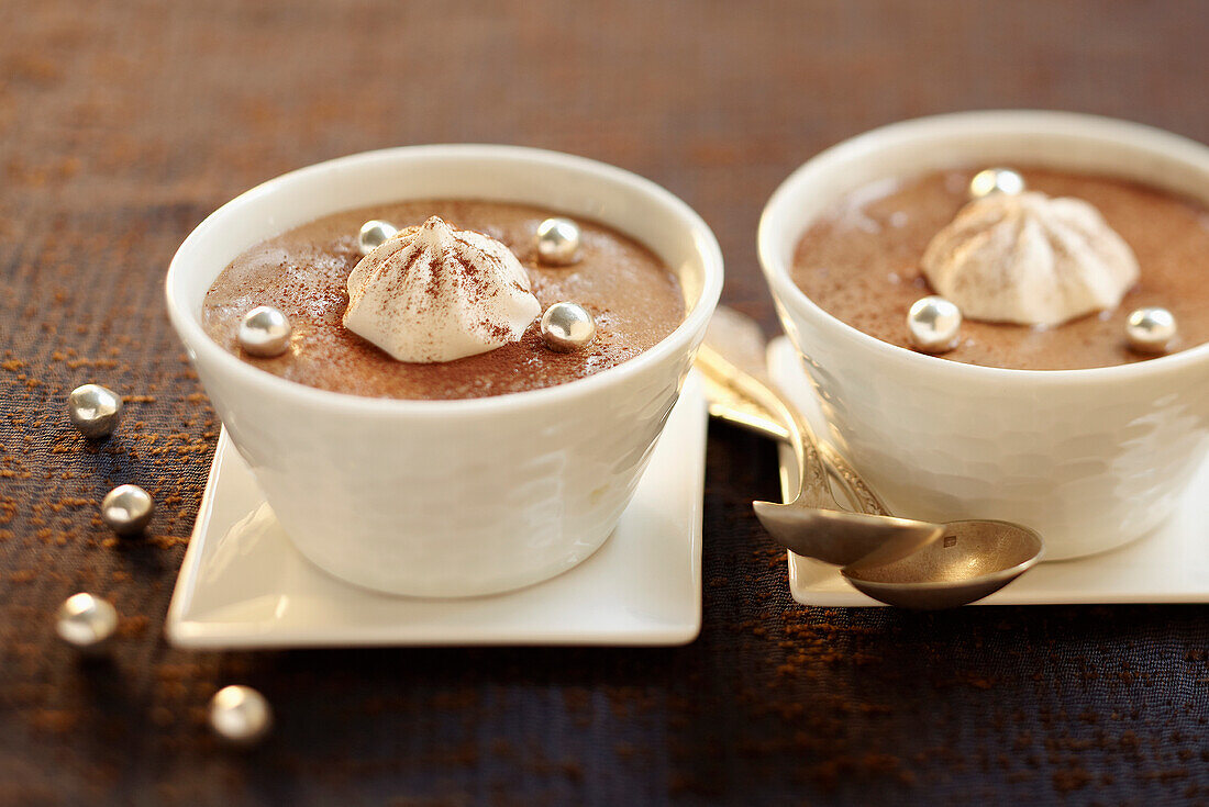 Chocolate-toffee mousse