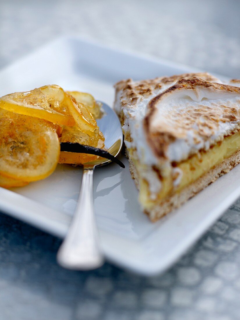 Tarte au citron meringuée (Zitronen-Baiser-Tarte)