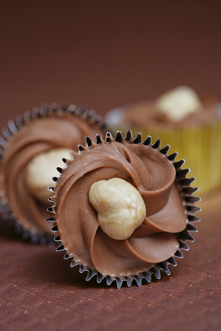 Ganache mit Haselnüssen