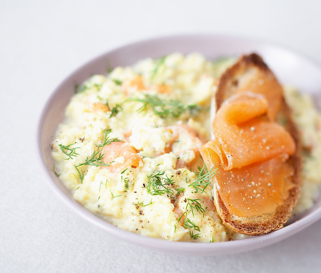Swedish-style scrambled eggs