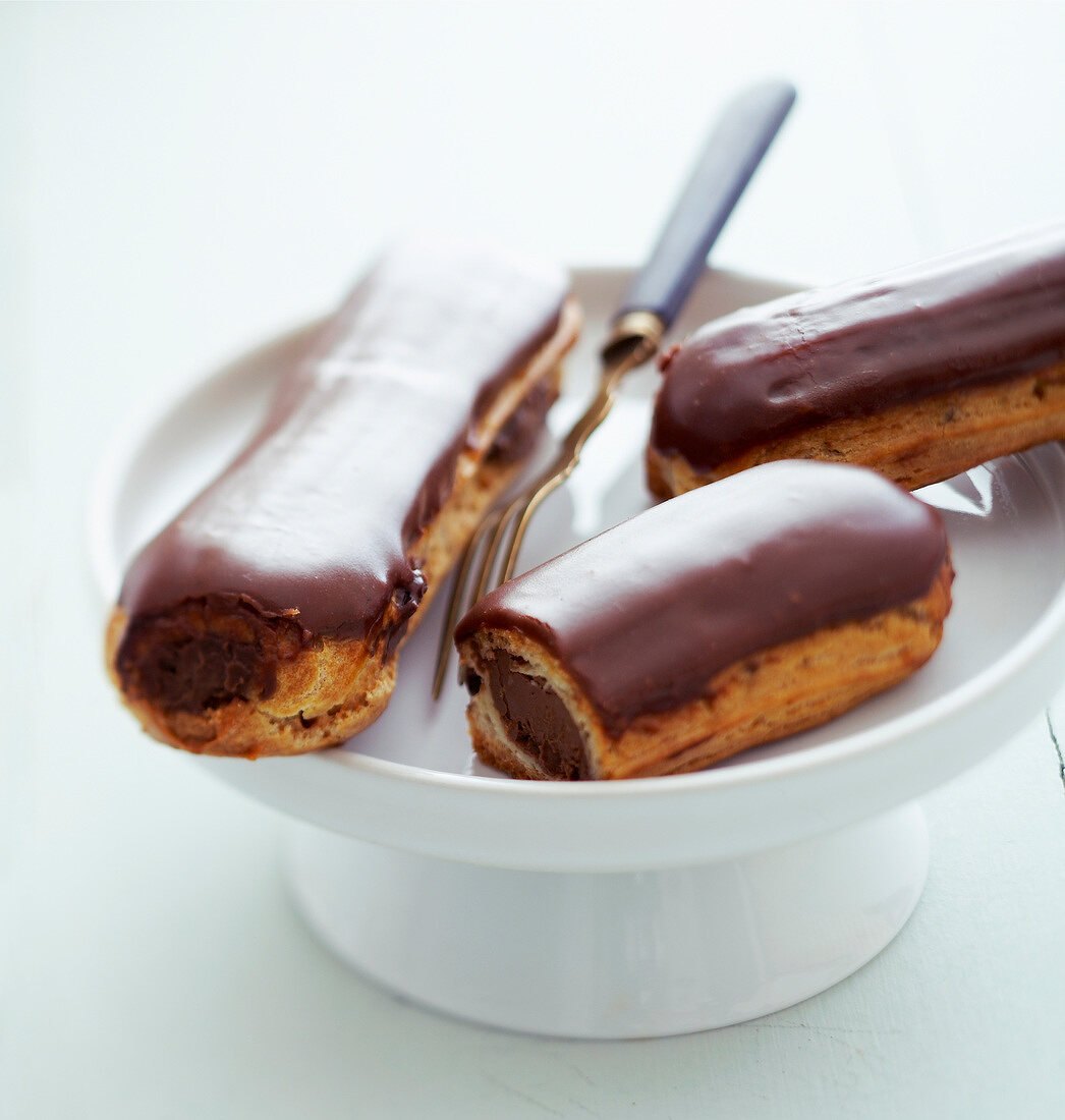 Schokoladen-Eclairs