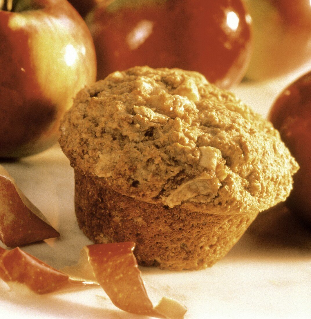 Apple Cinnamon Muffin; Fresh Apples