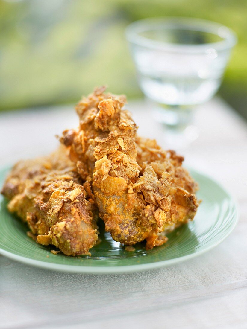 Kentucky Corn Chicken (Hähnchen mit Maiscornflakes, USA)