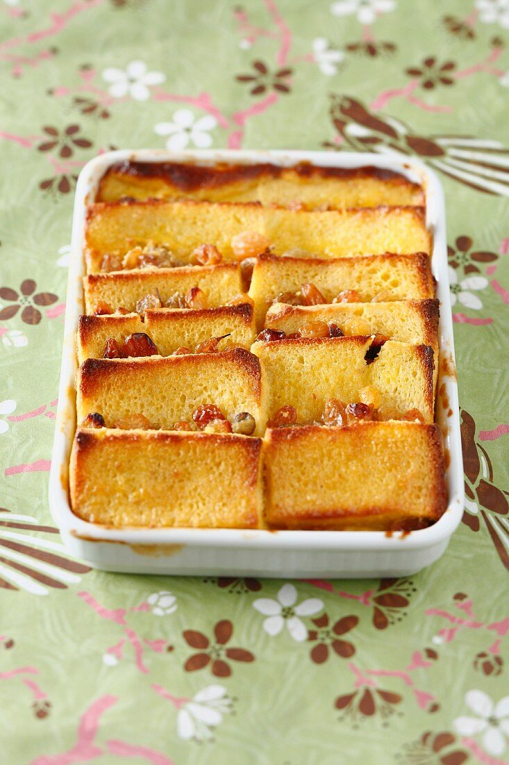 Bread and butter pudding