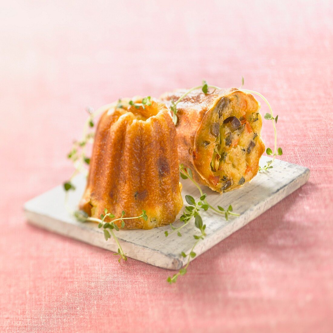 Southern vegetable Cannelés