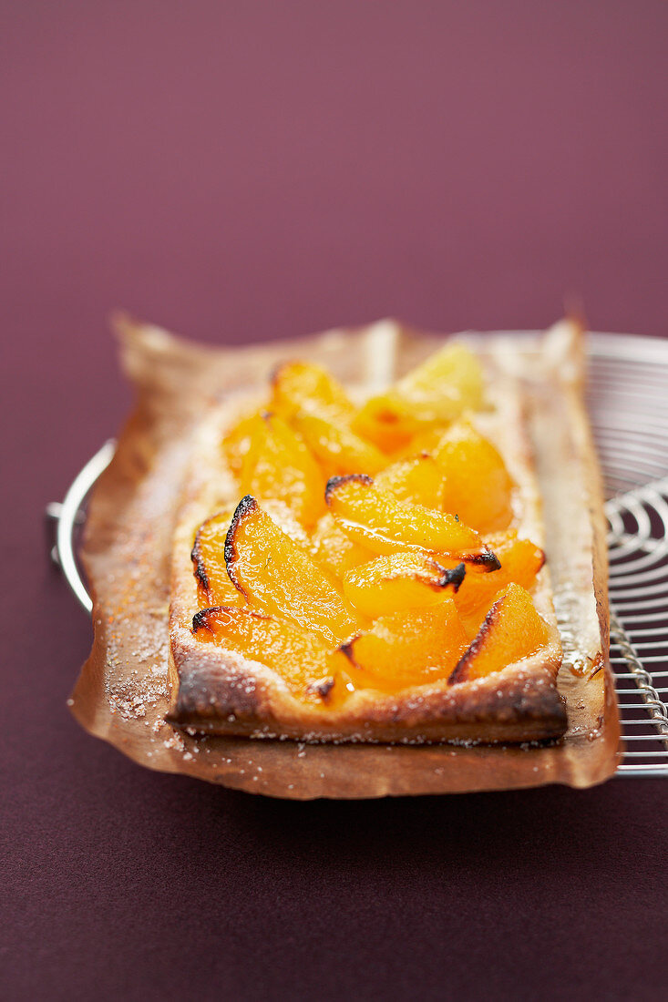 Apricot tartlet