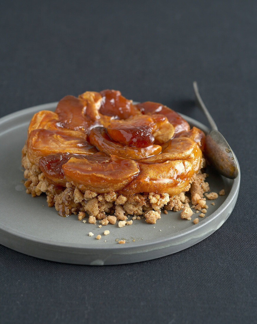 Kleine Crumble Tarte Tatin